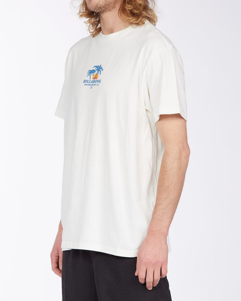 빌라봉 남성 화이트 반팔 티셔츠(AB21ST365OFW)