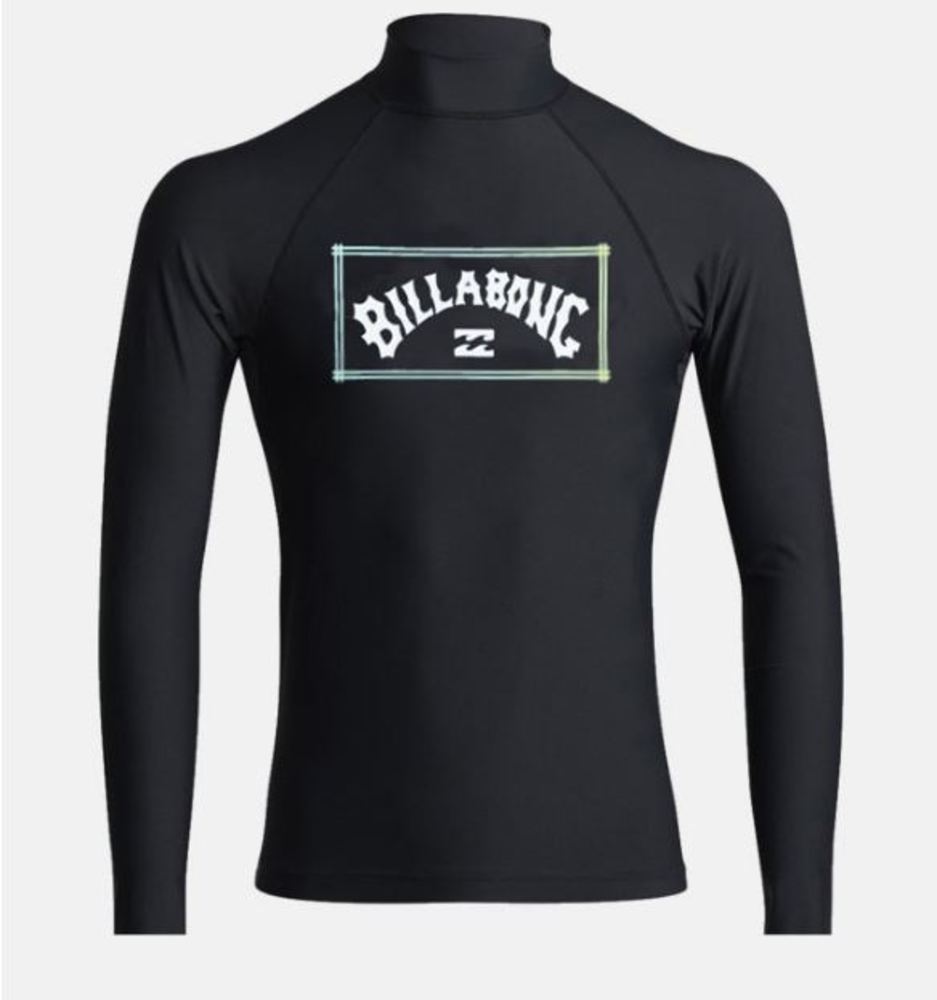 빌라봉 남성 블랙 긴팔 래쉬가드 기능성 티셔츠 (AB21RS065BLK)