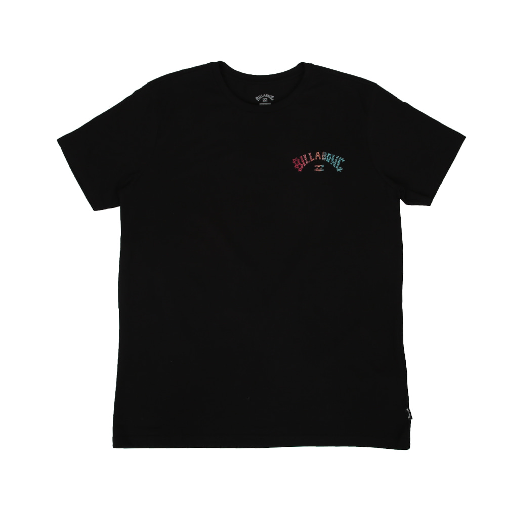 빌라봉 남성 블랙 반팔 티셔츠 (AB21ST078BLK)