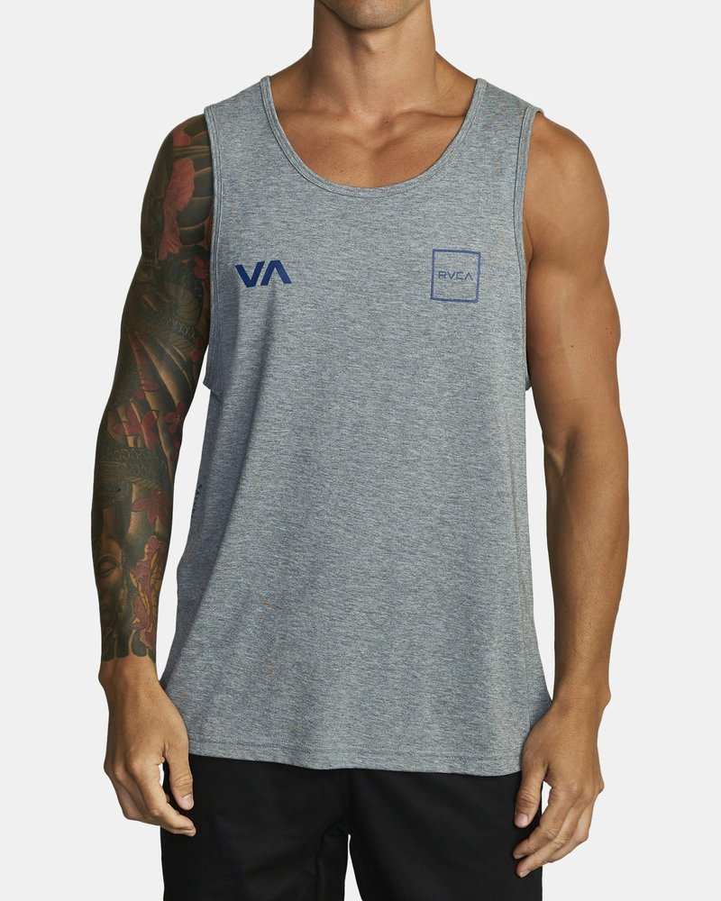 루카 남성 그레이 나시 민소매 티셔츠  (VA21SL509AHR)