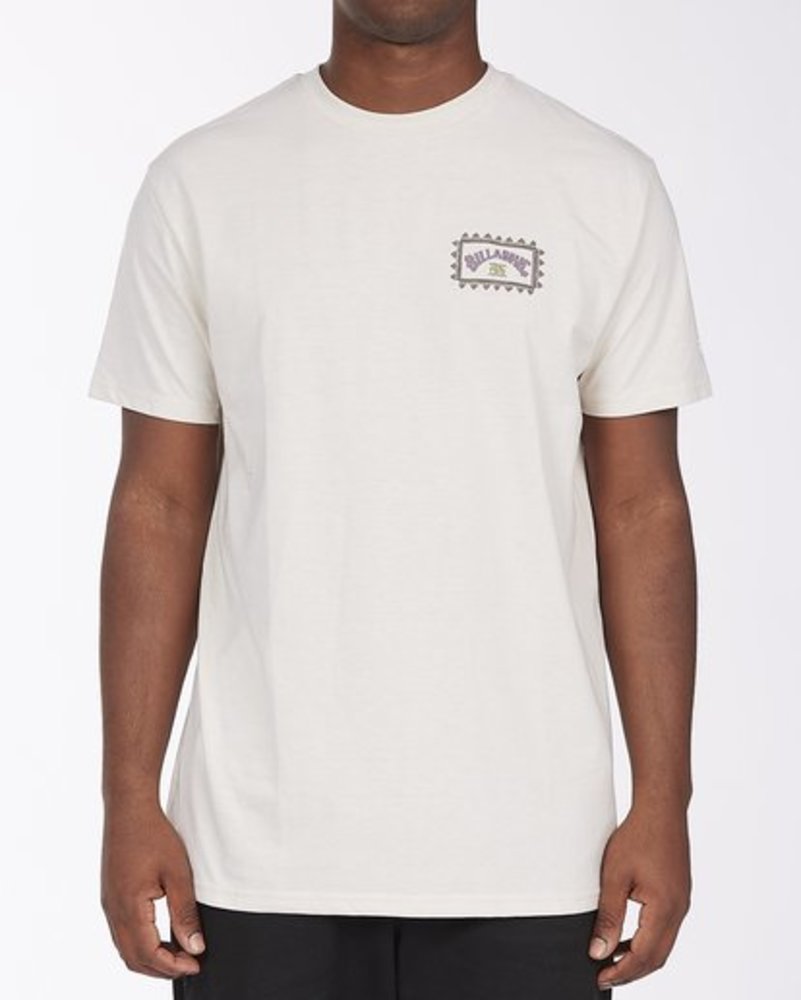 빌라봉 남성 아이보리 반팔 티셔츠 (AB21RE088ROC)