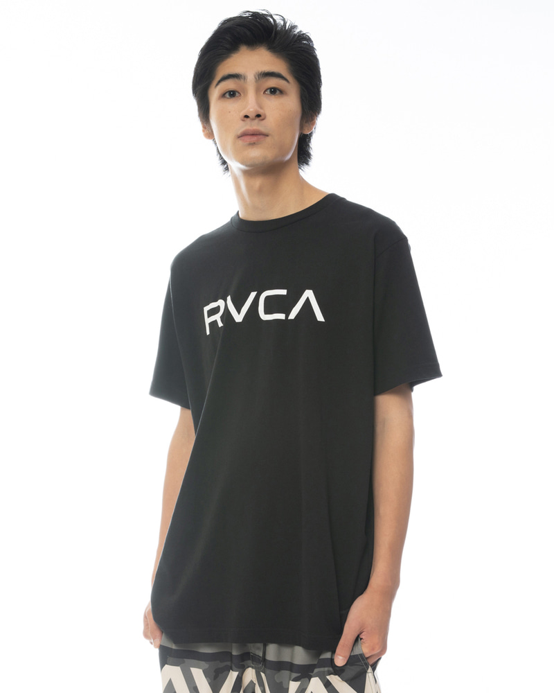 루카 남성 블랙 반팔 티셔츠 (VC11ST102BLK)