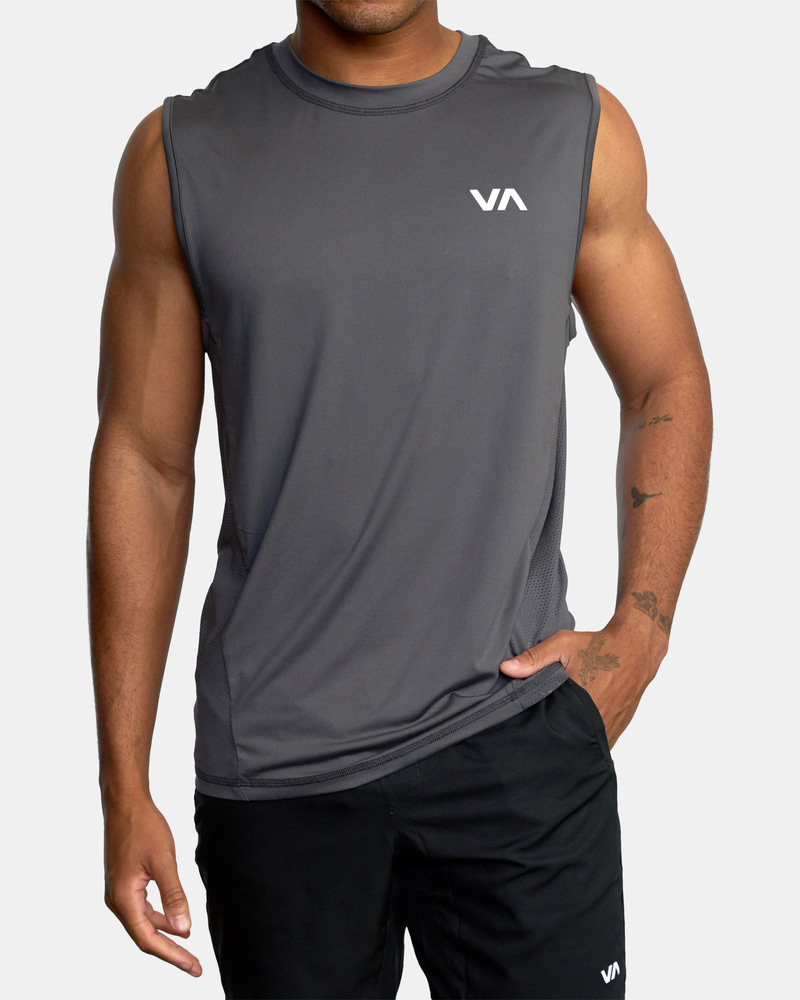 루카 남성 챠콜 민소매  티셔츠 (VC11SL512SLT)